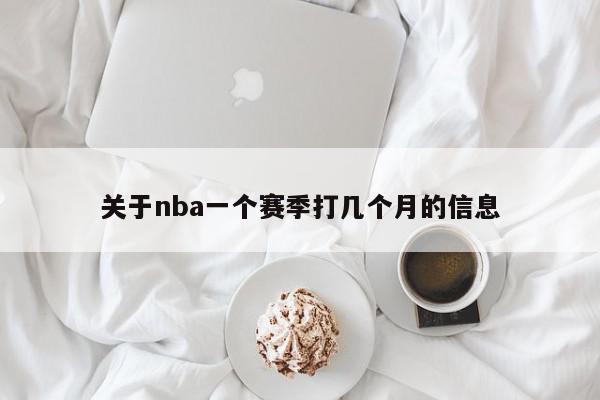 关于nba一个赛季打几个月的信息